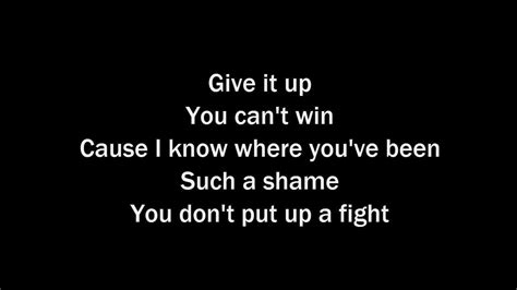 give it up lyrics